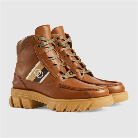 rugged gucci boots|ankle boots Gucci.